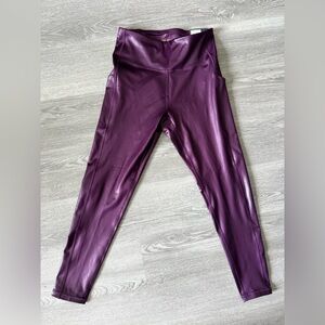 Tek Gear Glossy Purple Leggings